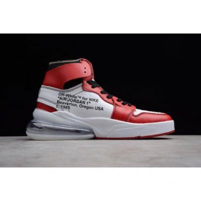 Nike Erkek Air Force 270 X Air Jordan 1 High Og Beyaz Basketbol Ayakkabısı Türkiye - JZIHWNHL